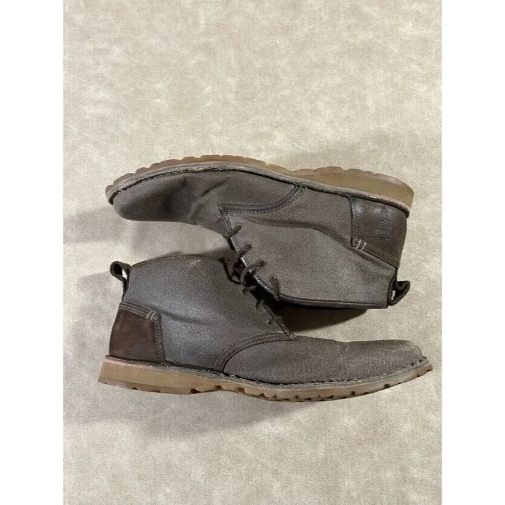Timberland Earth Keepers Mens Desert Ankle Boots Bionic Canvas Chukkas Size 9M